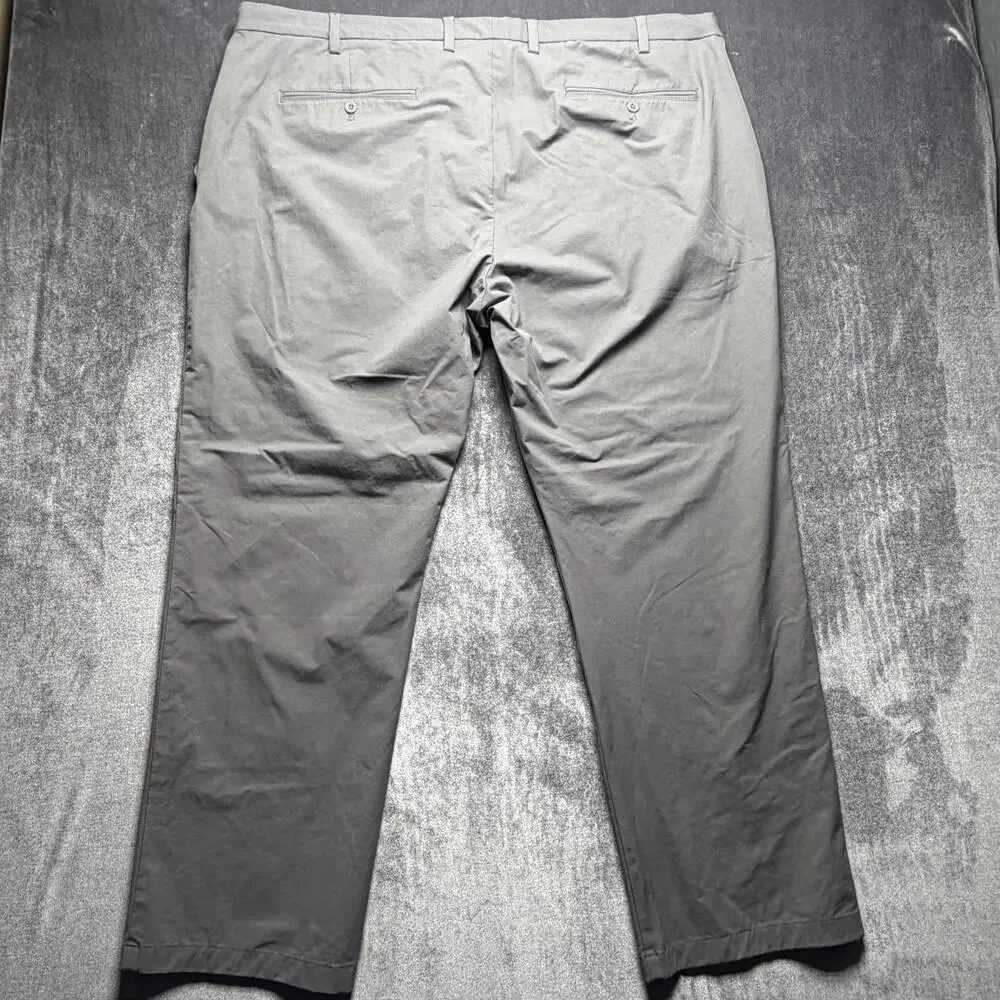 Vineyard Vines Chino Pants Mens 48x32 Gray On The Go Stretch Big & Tall